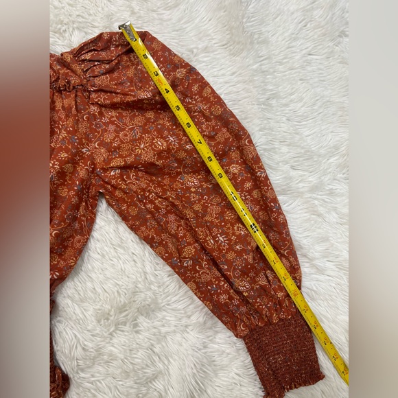 Floral Rust Dress - Picture 7 of 10